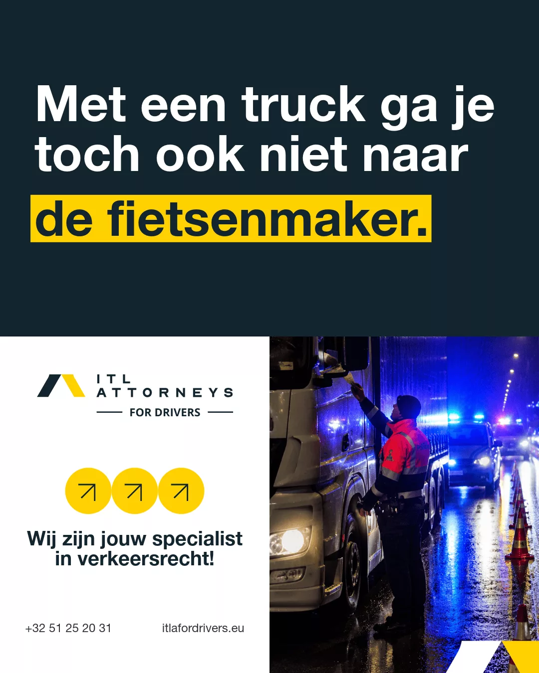 Ook online de juiste chauffeurs bereiken