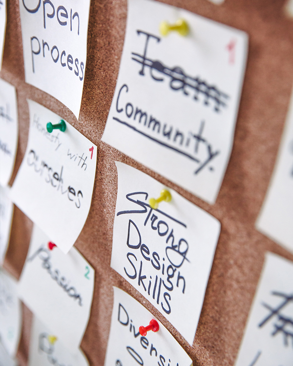 Groepeer en concretiseer